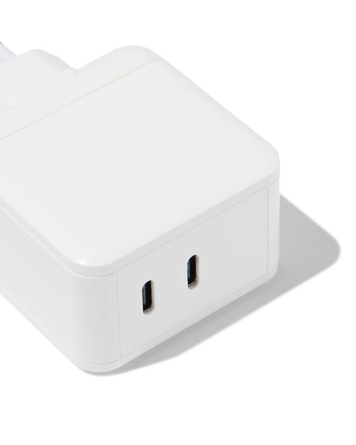 chargeur USB-C 2 ports