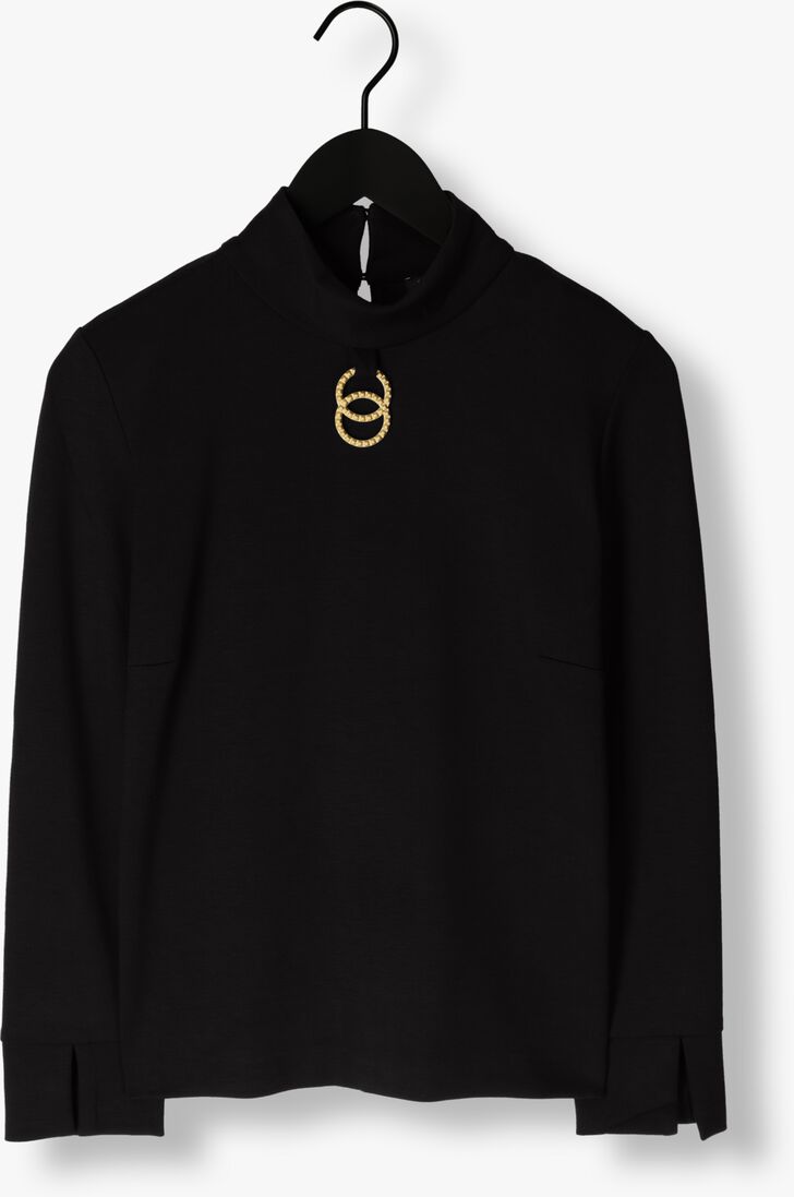 ANA ALCAZAR zwarte ana alcazar coltrui turtleneck top