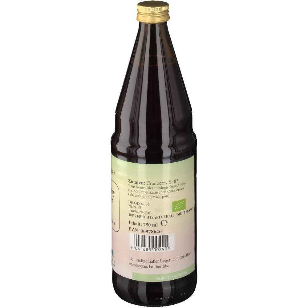 Vitalhaus® Cranberry Saft Pur Bio