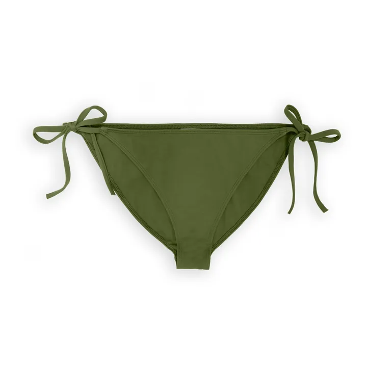 Miska Paris Bas de Maillot de Bain Noué | Vert kaki