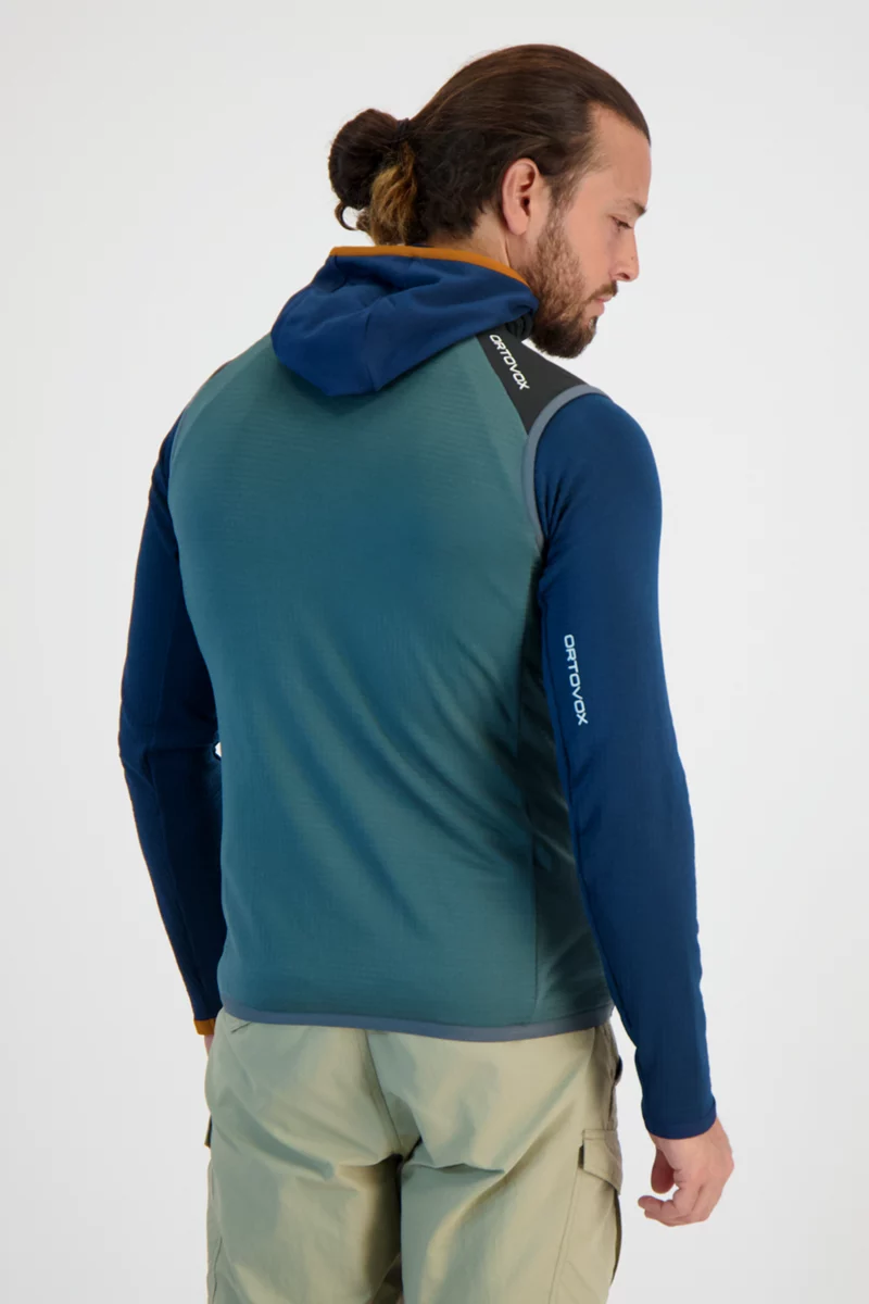 Ortovox Fleece Grid Herren Gilet