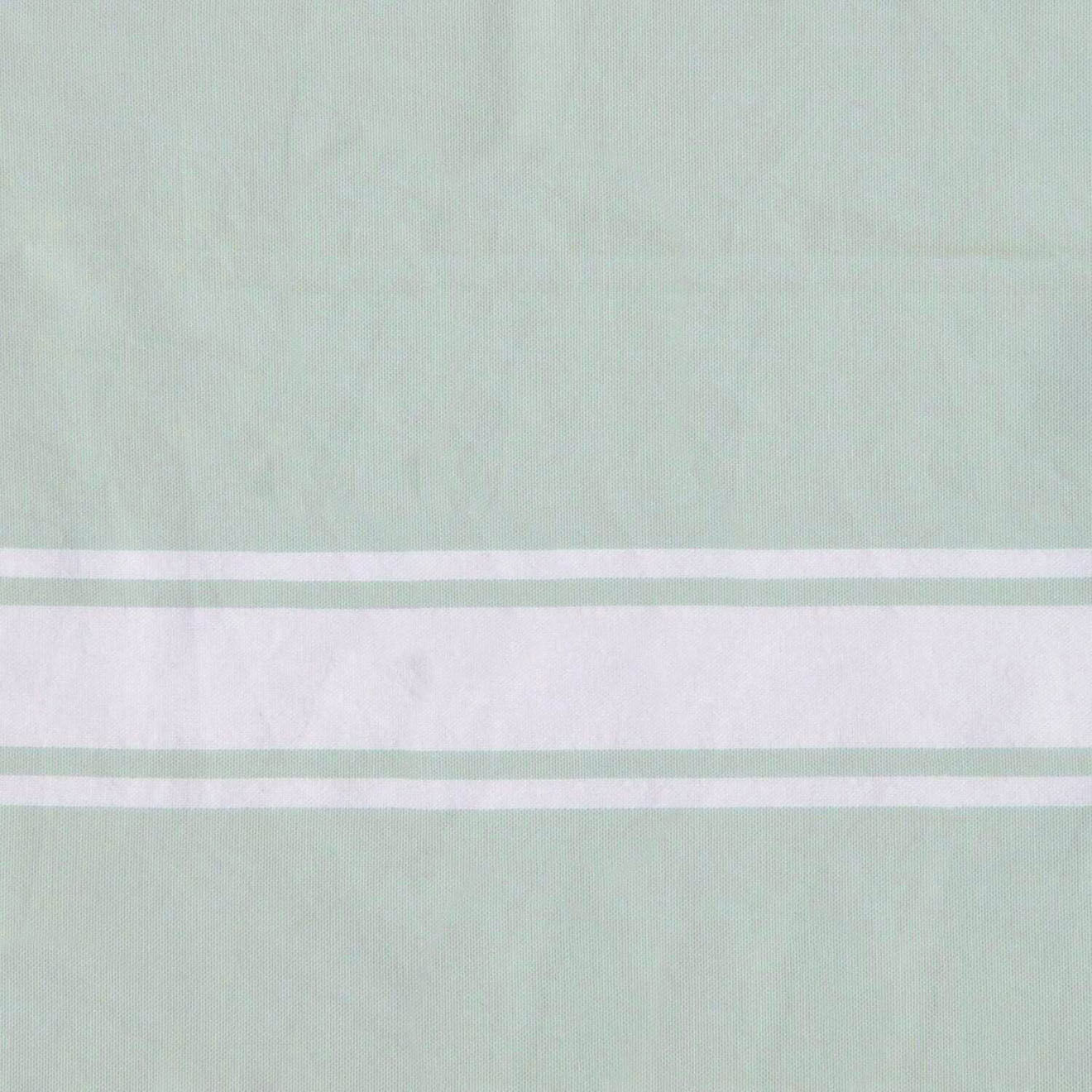 Febronie Fouta Traditionelle St Tropez eau de nil/blanc - 100x200 cm