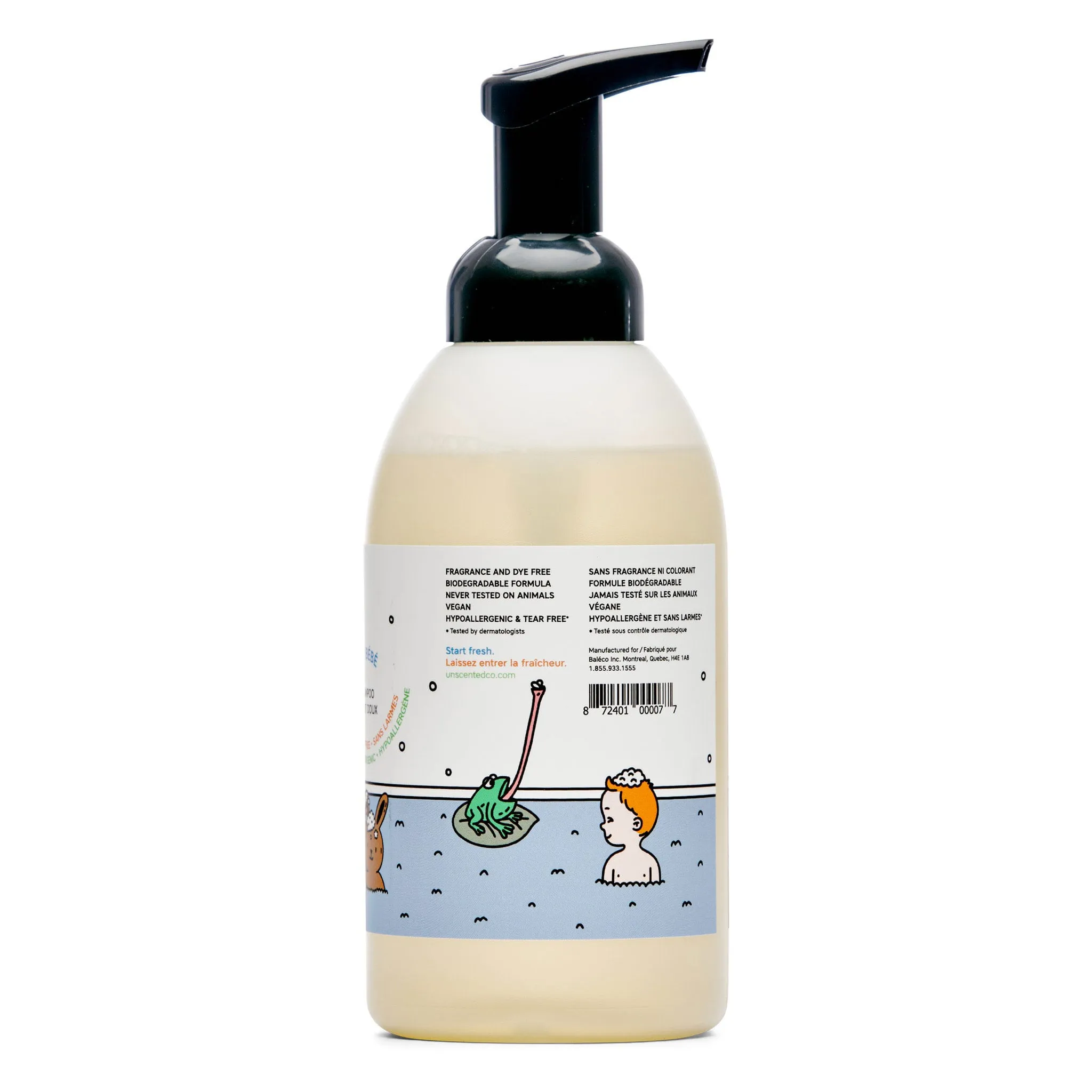 The Unscented Company Savon et shampoing doux pour bébé