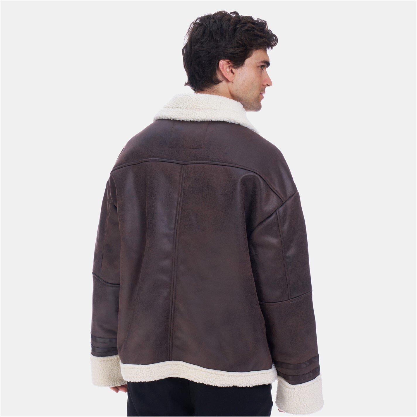 Firetrap Mens Sherpa Jkt