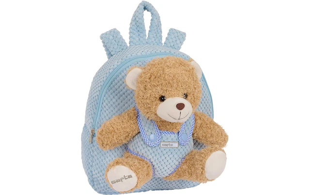 safta Kinderrucksack »Teddy« Gepolsterte Schultergurte, Gepolstertes Rückenteil, Höhenverstellbar