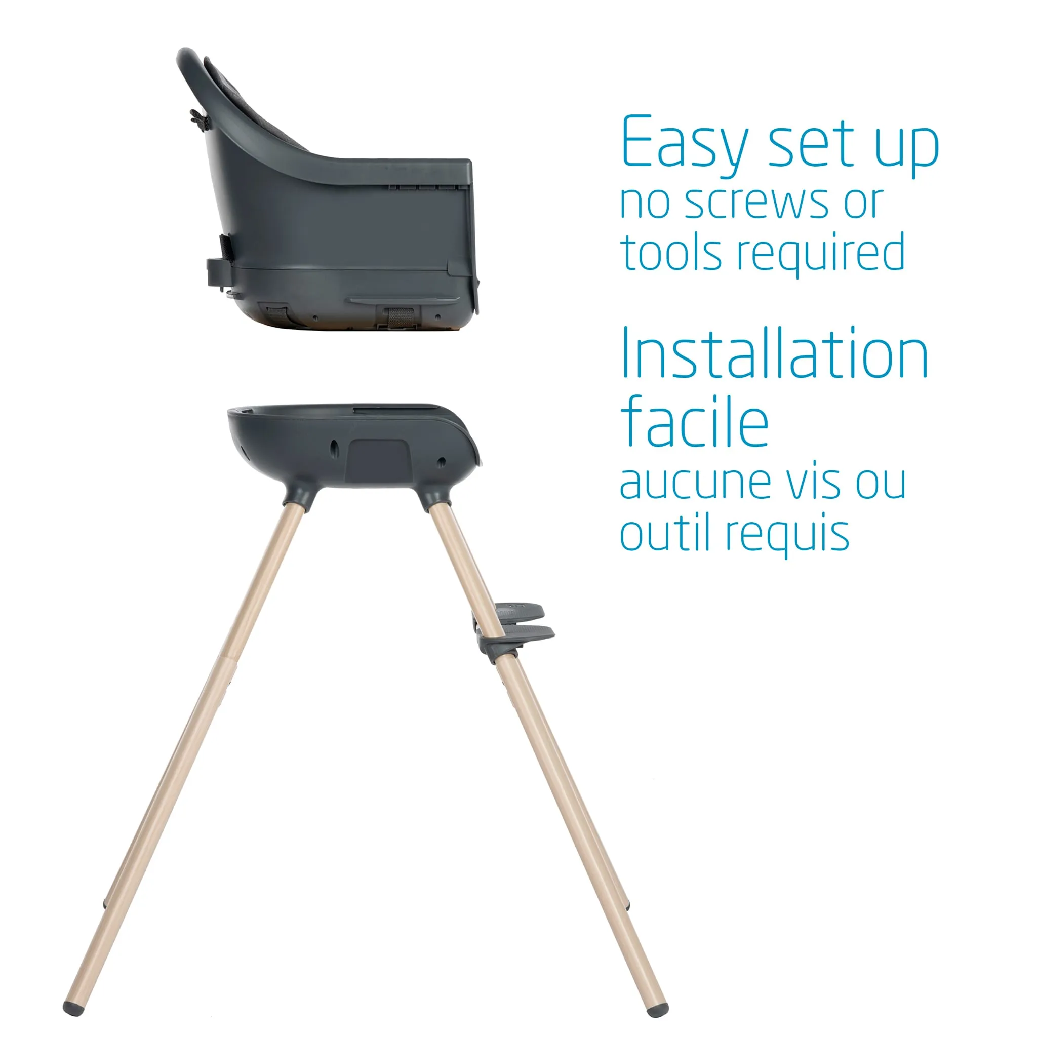 Maxi-cosi Chaise Haute Moa 8-en-1 - Beyond Graphite