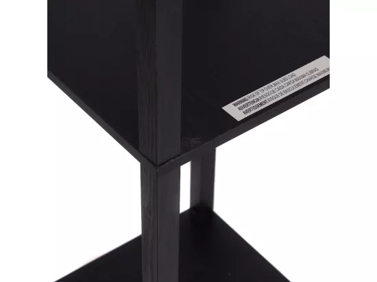 Lampadaire avec 3 niveaux etagère 220-240v,60w design scandinave (ampoule non inclus)