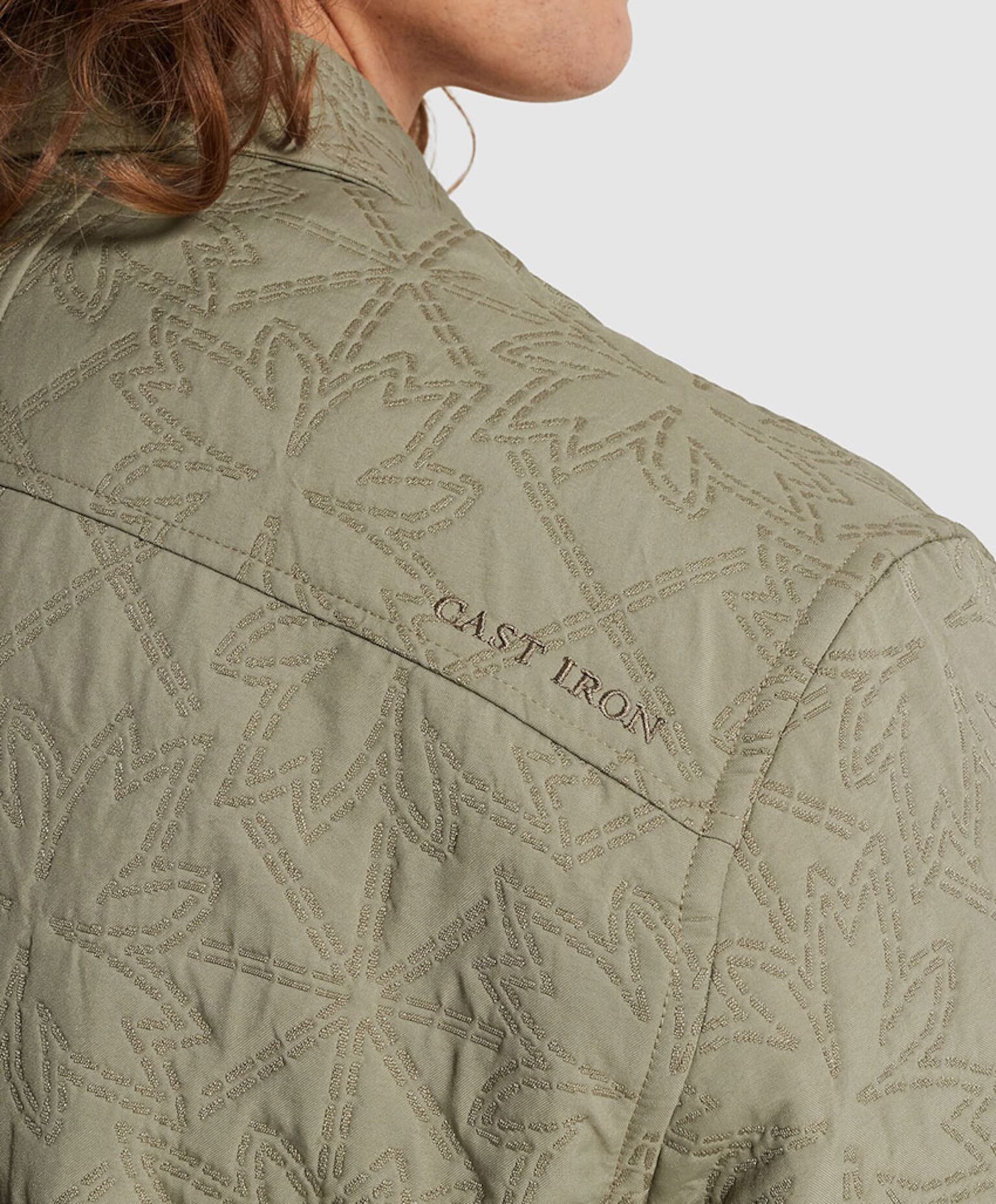 Cast Iron Heren overshirt groen