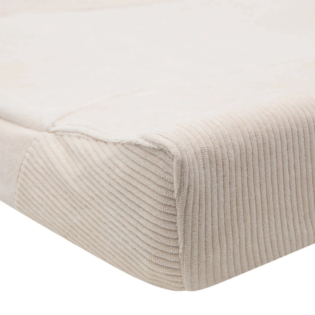 aankleedkussenhoes Soft Sand velvet rib