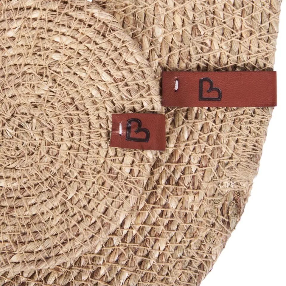 PEPPERBERRY - Set van 12 placemats en onderzetters - Natuurlijk - Jute