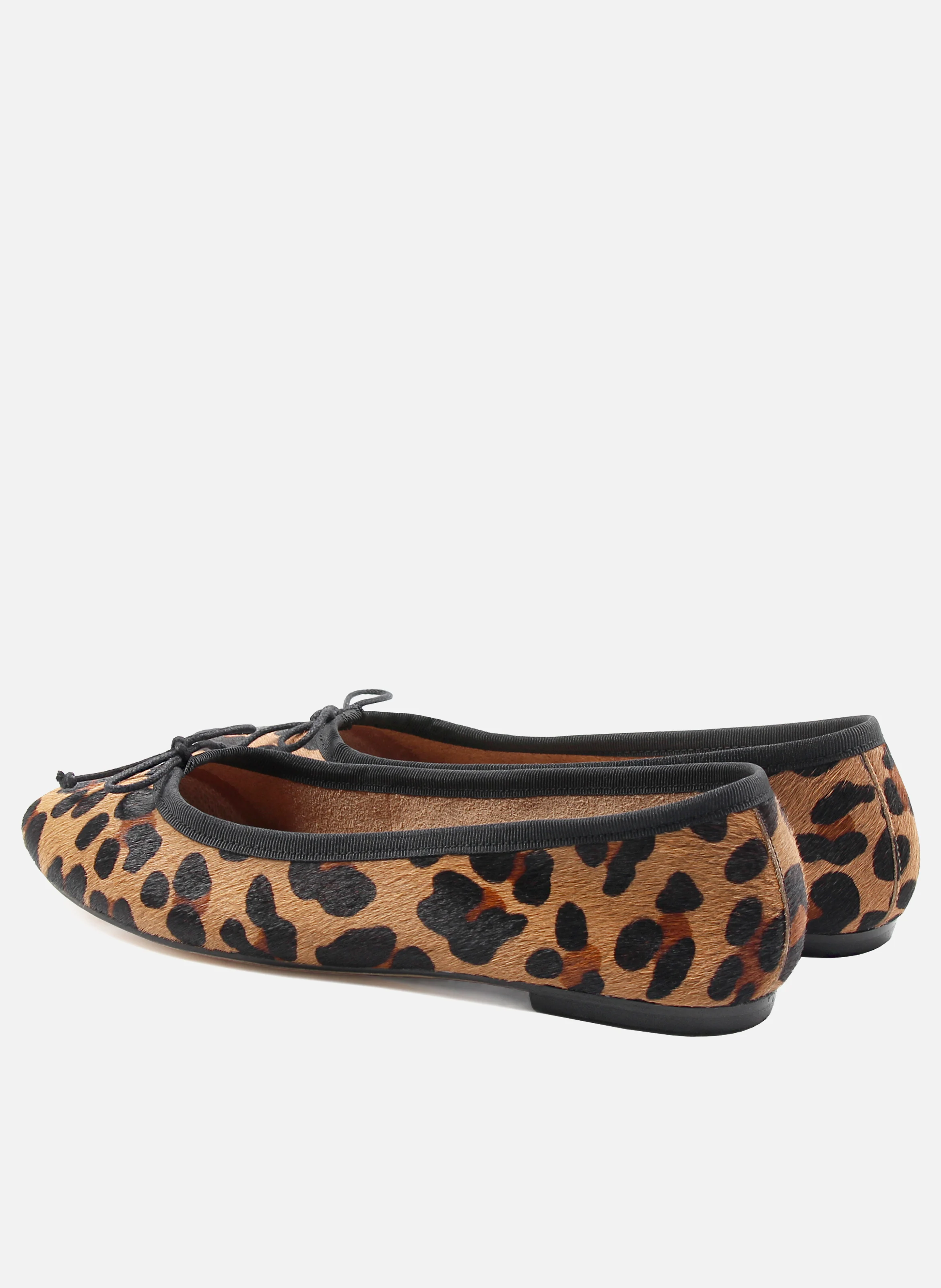 Ballerines classiques cuir pony | Multicolore