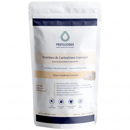 Protelicious Protéines de lactosérum - Nature Excellence (500g)