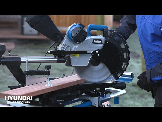 Hyundai 56256 Radiaal afkortzaag - 1800W - 305mm (2x 45°)