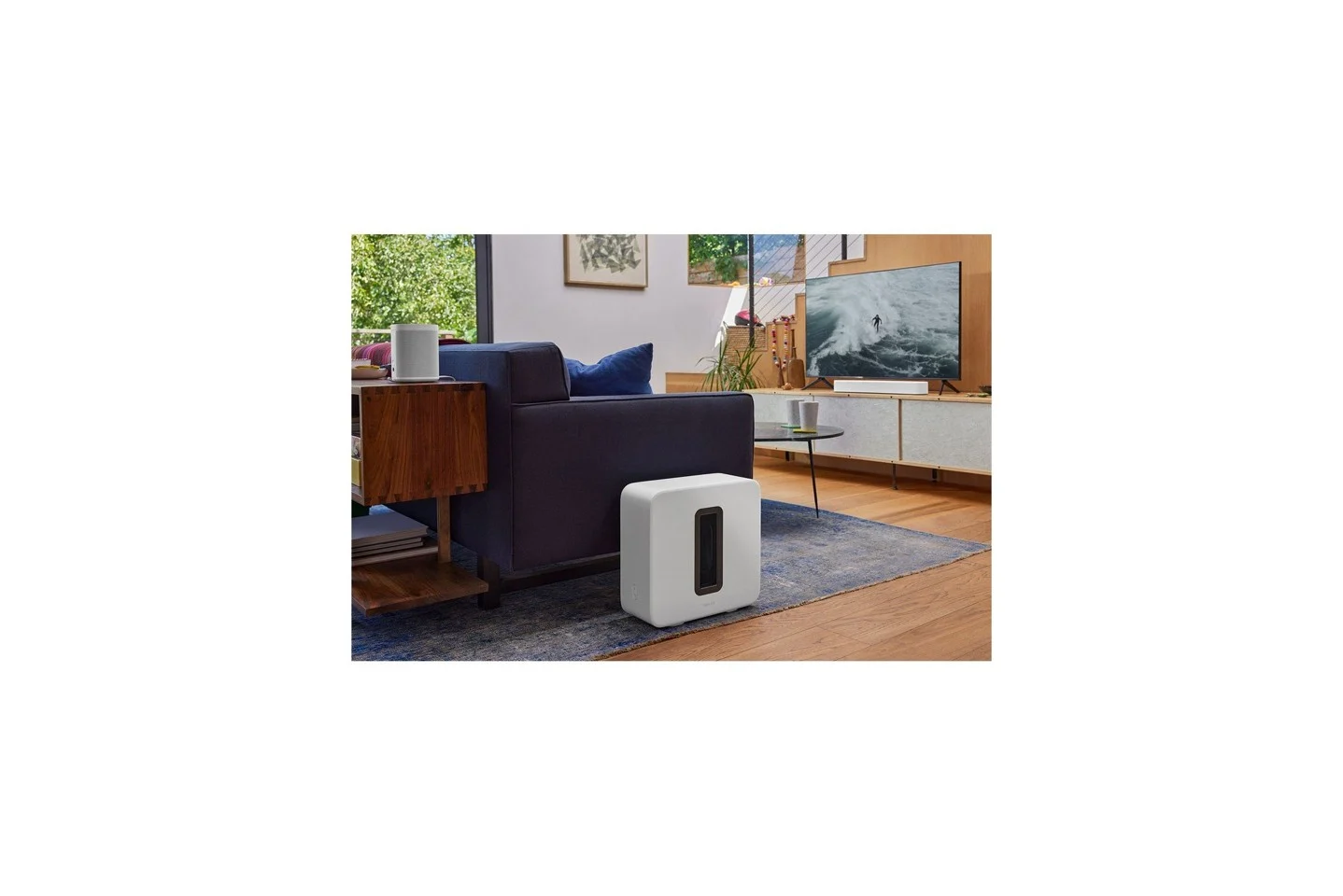 Sonos - Beam White (Gen2) &Sub MiniWhite - Bundle