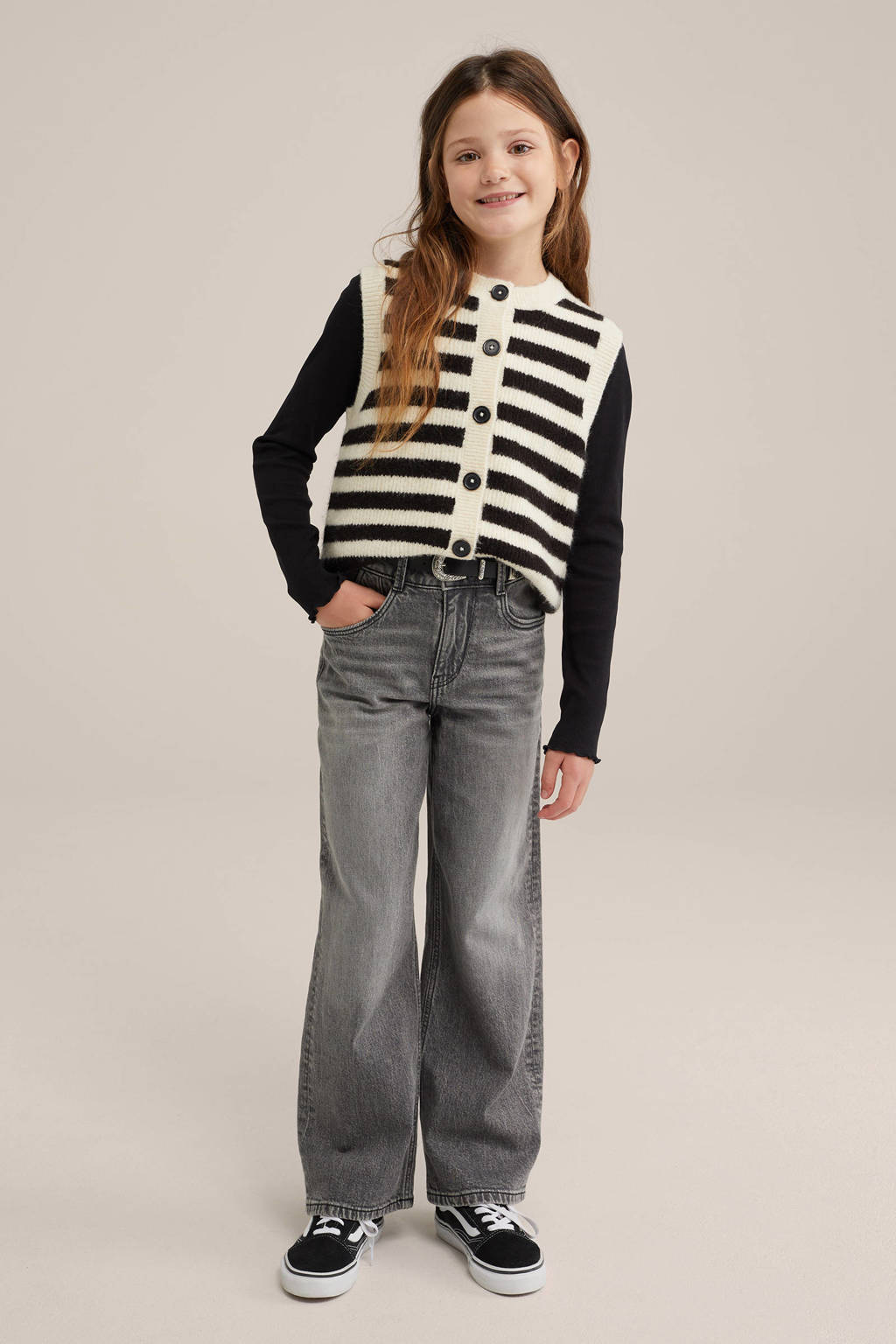 WE Fashion spencer zwart