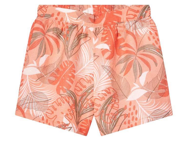Korte linnen kinder broek