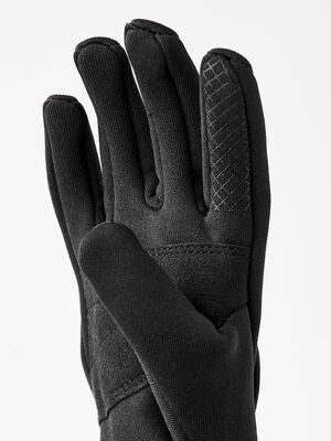 Hestra Touch Point Fleece Liner JR Hanske, Svart