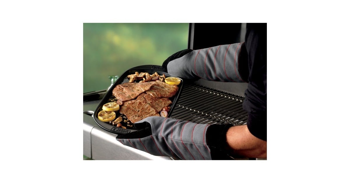 WeberBakplaat grillplaat  (Zwart, 40 x 22 cm)