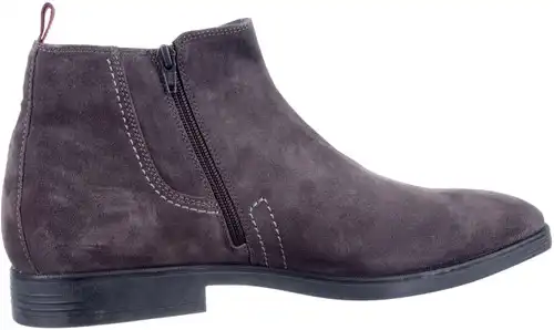 39874 Sioux grijs - maat 14 enkellaars grijs - maat 14 Calandschoen