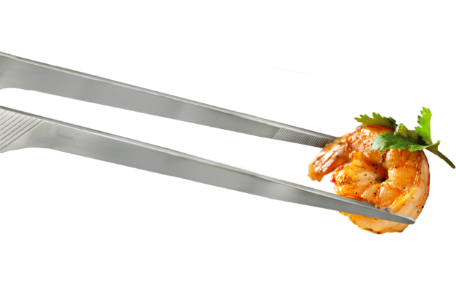 Metaltex Grillzange aus Edelstahl 30 cm
