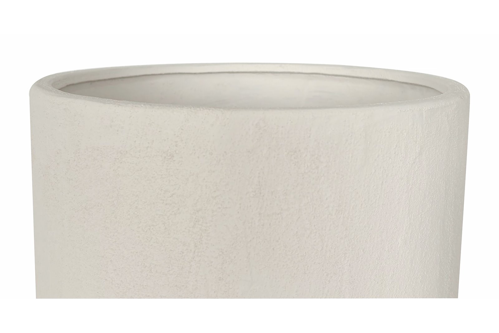 Terre vase/blomsterpotte Offwhite og terrakottafarget Ø26,5 H49,5 cm