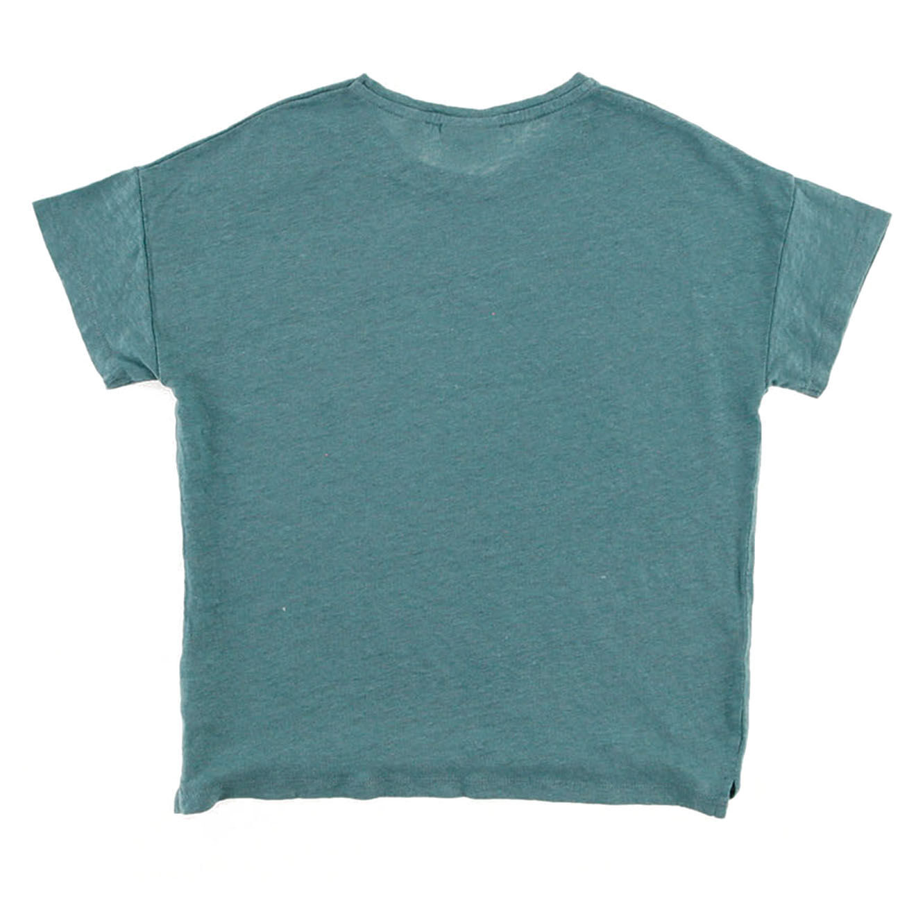 Hartford T-Shirt 100% Lin Teiki bleu lagon