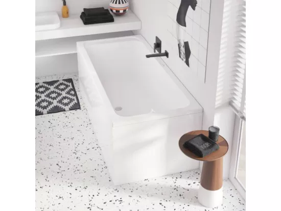 Baignoire droite 170 X 70 VILLEROY ET BOCH Architectura acrylique avec pieds