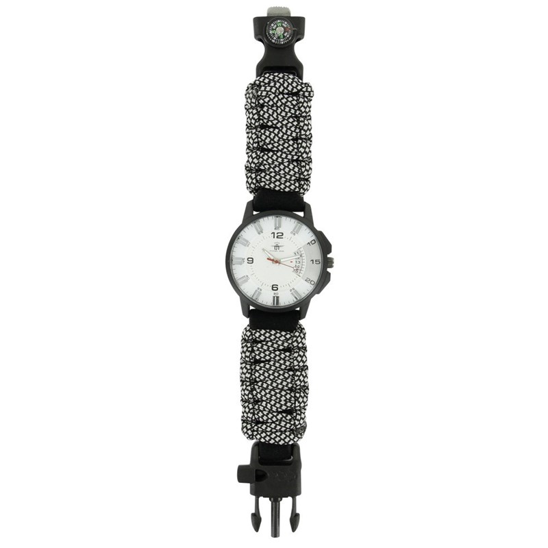 Montre Homme M. JOHN bracelet Cuir Noir