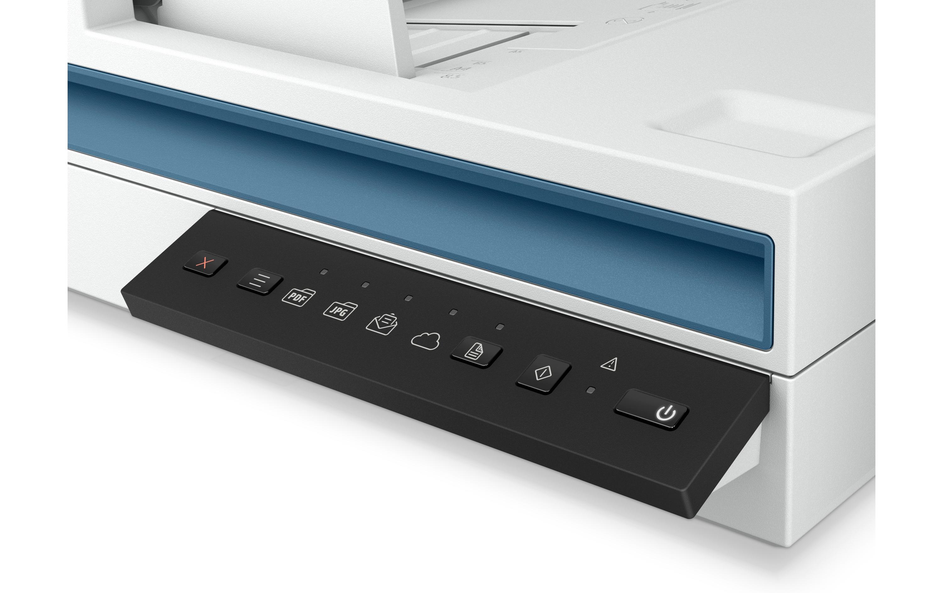 ScanJet Pro 3600 f1<br>Flachbettscanner mit HP EveryPage Technologie
