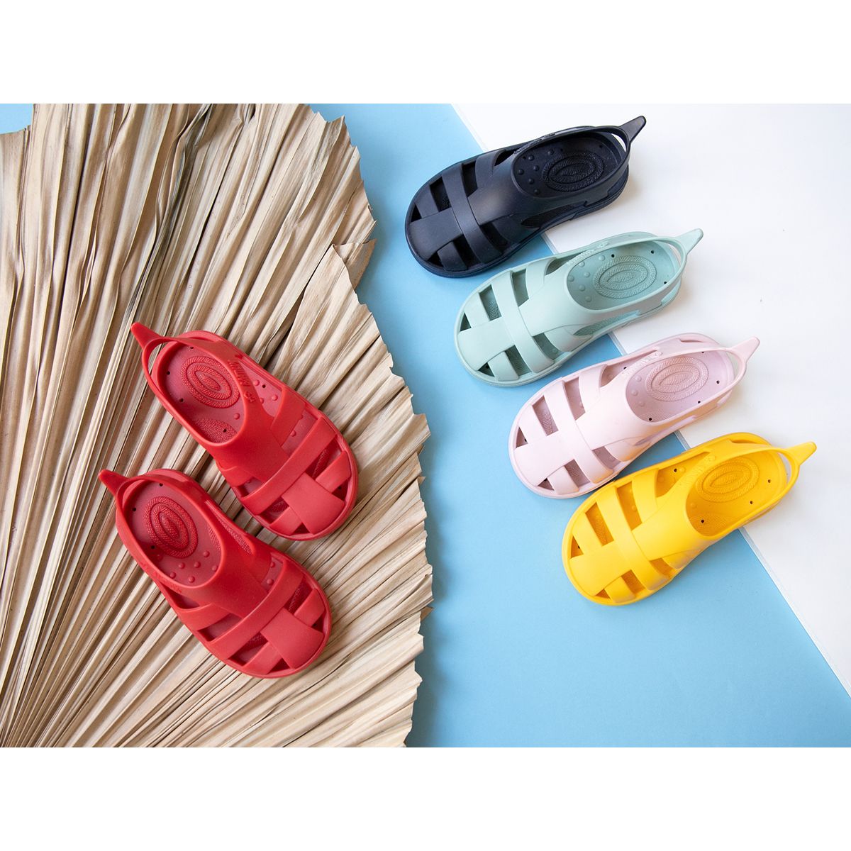 Sandales roses enfant