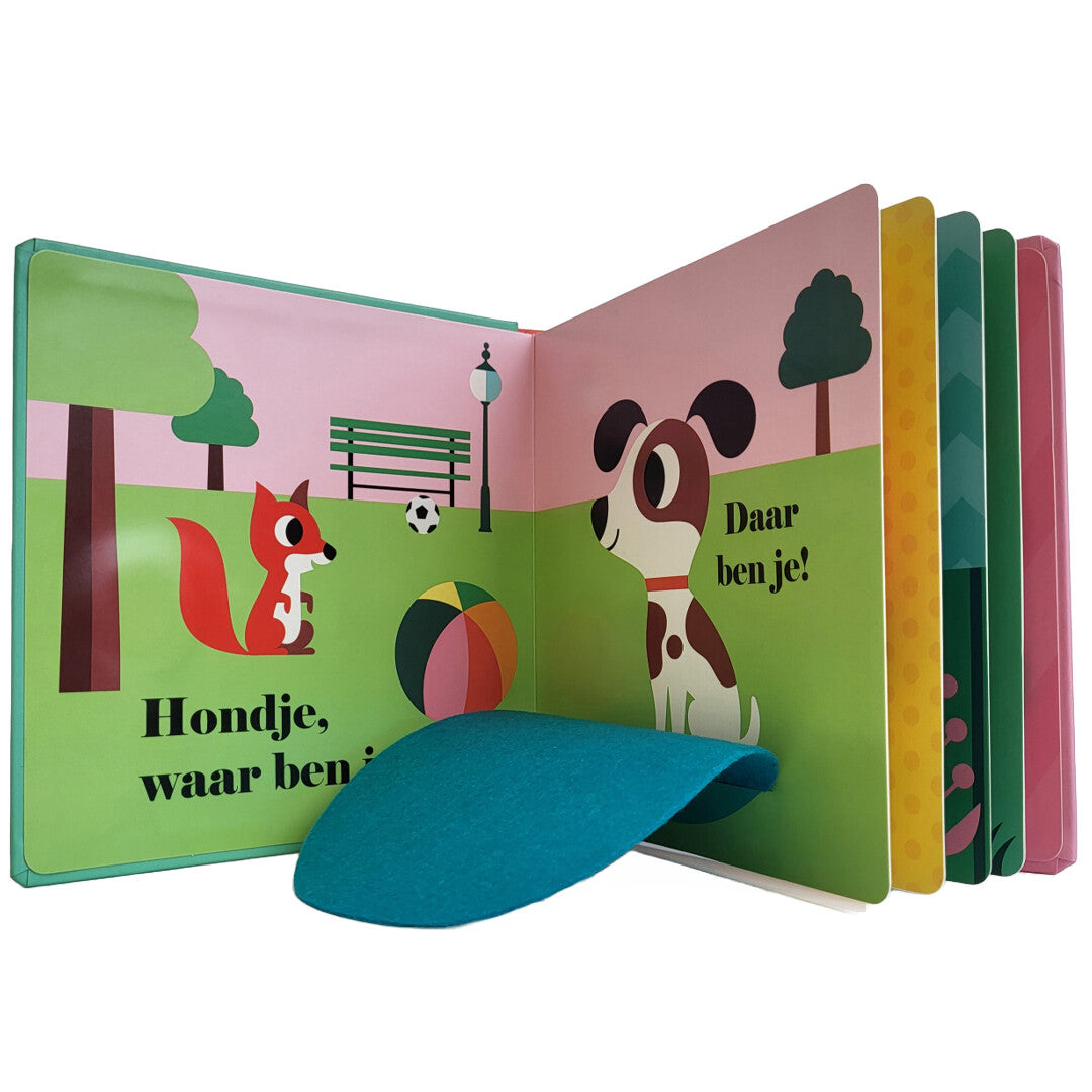 Uitgeverij gottmer flapjesboek konijntje, waar ben je?