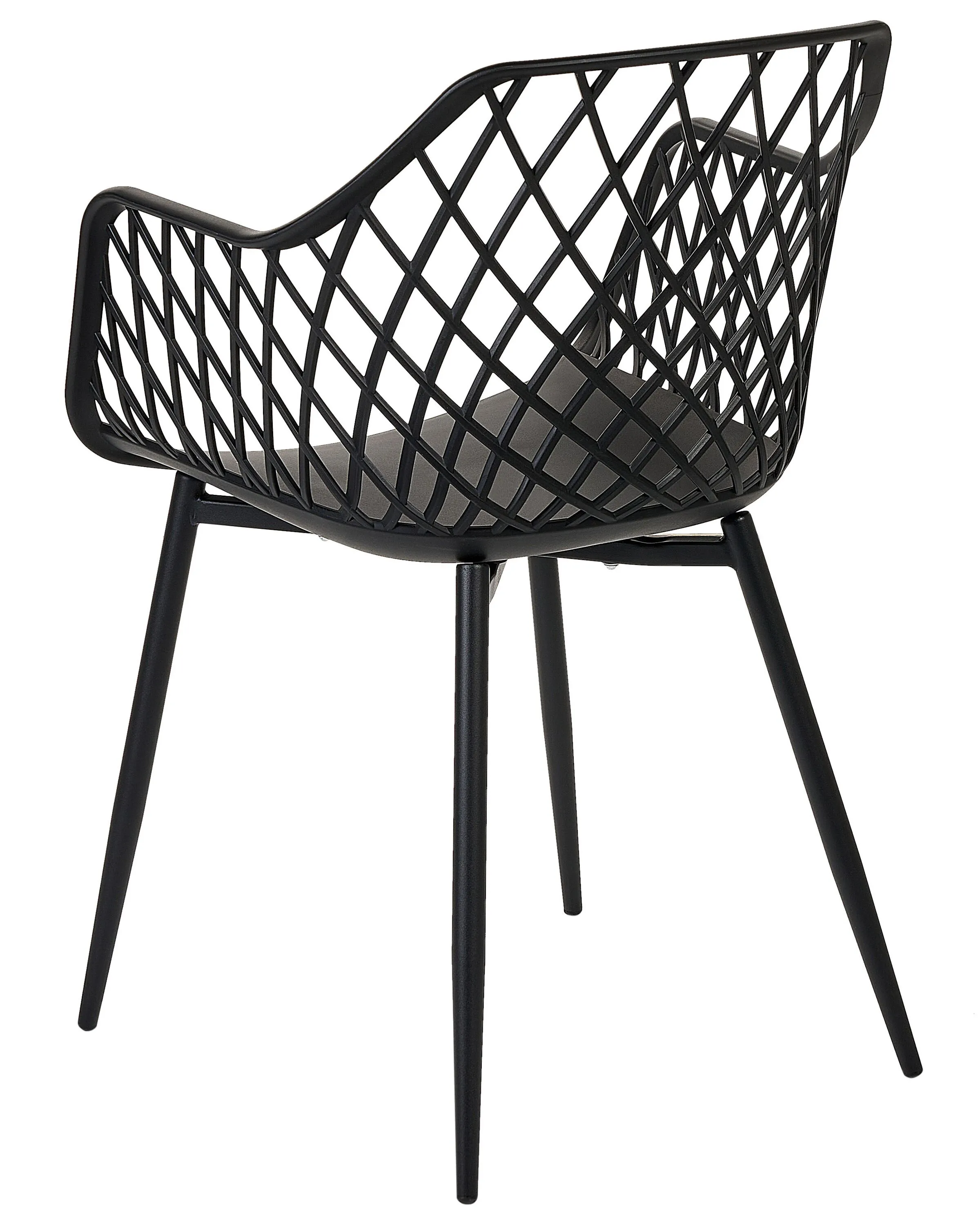 Set van 2 eetkamerstoelen NASHUA II Zwart