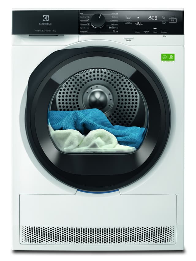 Electrolux tørretumbler EDI7H2E95E (9kg) hvid