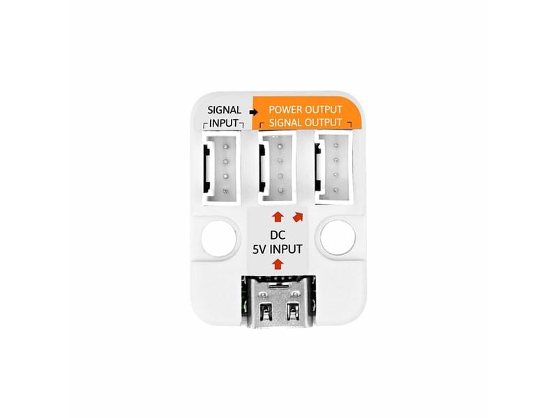 M5Stack Spannungsregler DC-DC USB Typ-C 2 Grove Unit Grove-Hub-Unit mit USB TypeC 5 V DC-Eingang