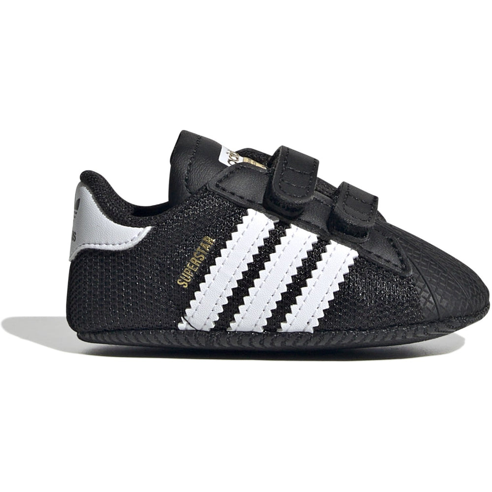 Køb adidas Originals Core Black/Ftwr White/Gold Met. Superstar Crib Sneakers