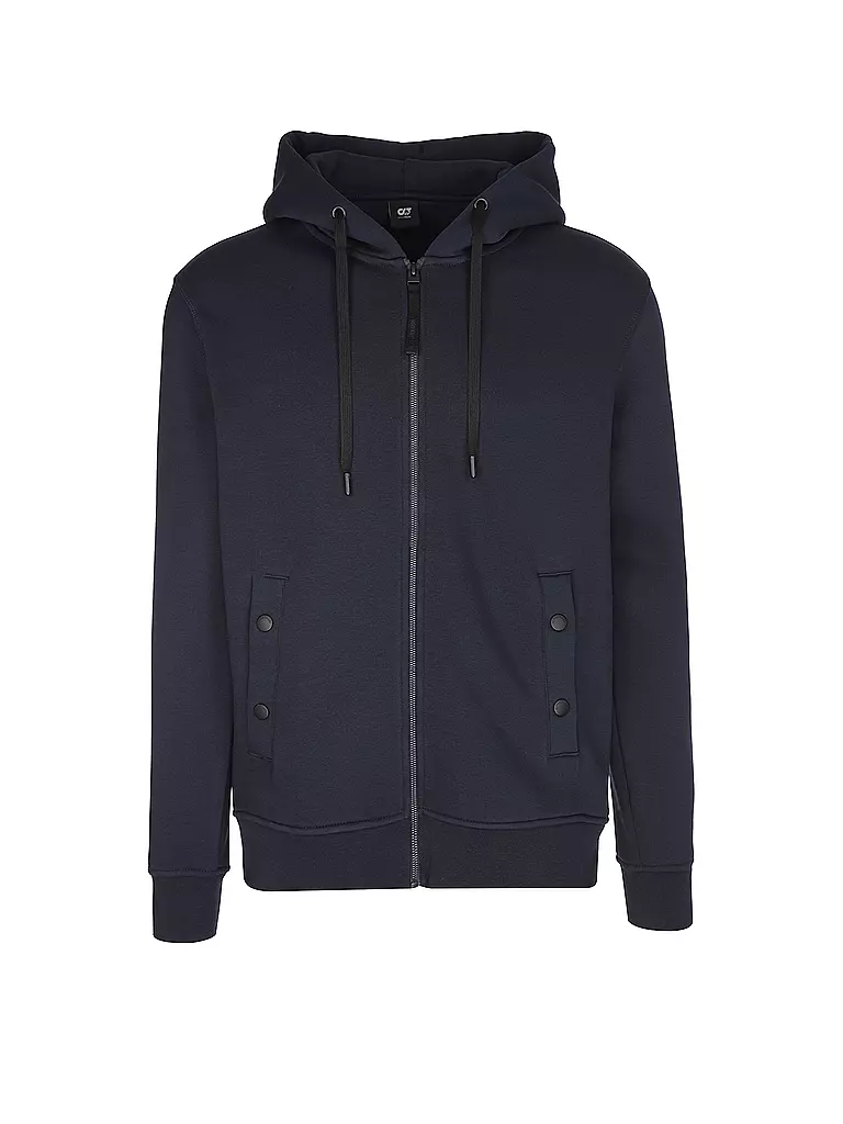 ALPHATAURI Kapuzensweatjacke dunkelblau