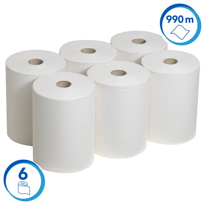 Scott 6657 6st Control Slimrol Handdoeken 1-Laags Airflex (6657)