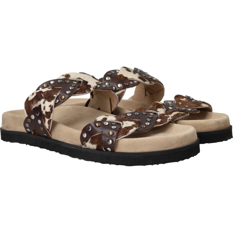 Maruti Evie Slippers Bruin Dames