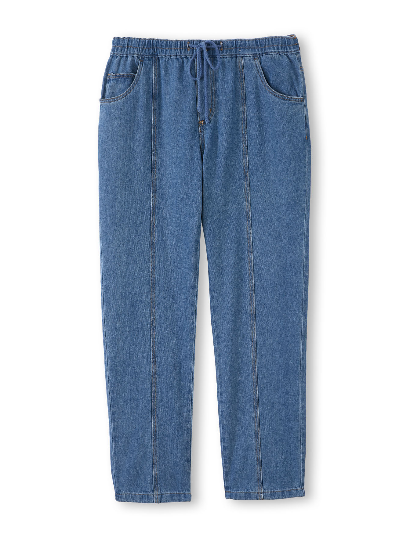 Pantalon 5 poches denim léger