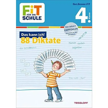 Tessloff Das kann ich! 88 Diktate 4. Klasse