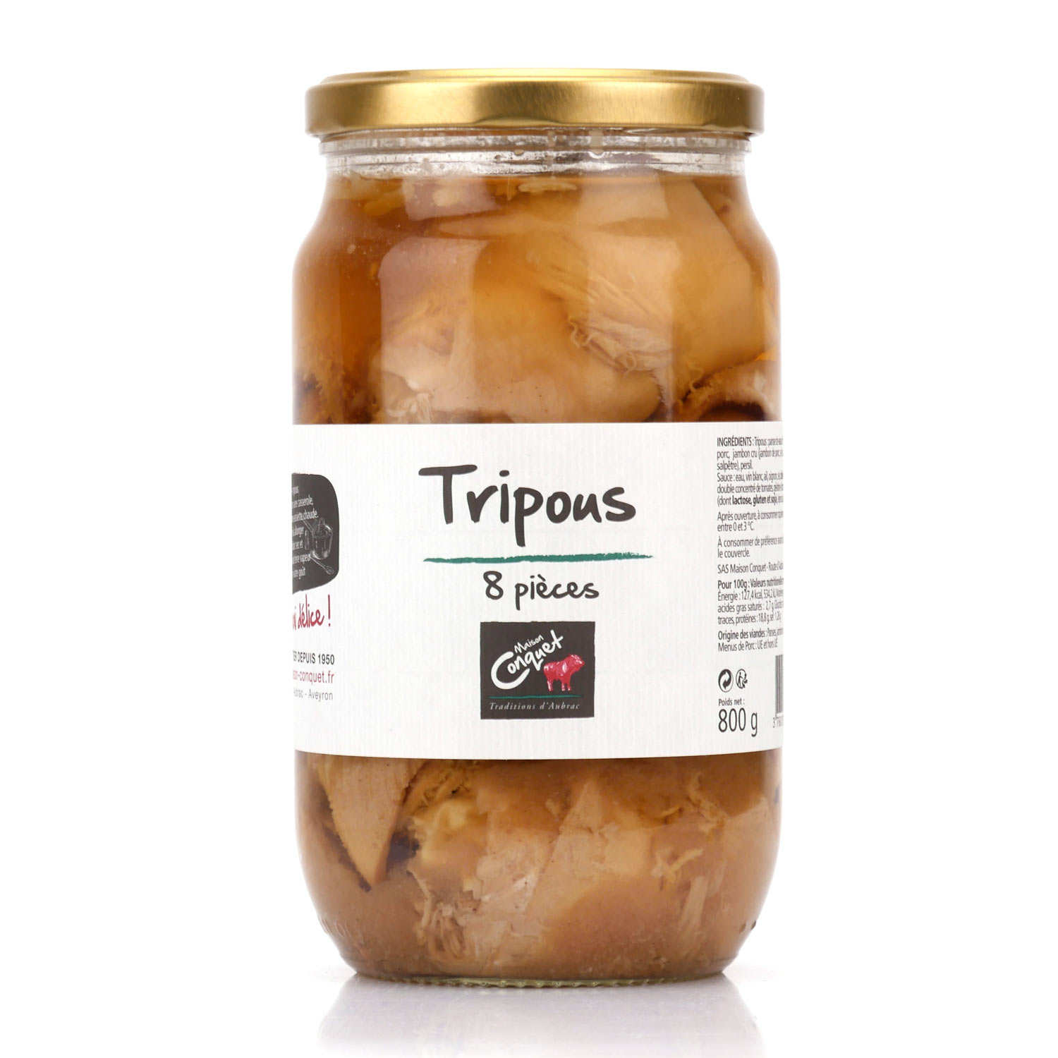 Tripous de la Maison Conquet à Laguiole
