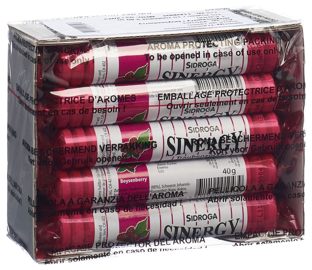 SINERGY Traubenzucker Boysenberry 40 g