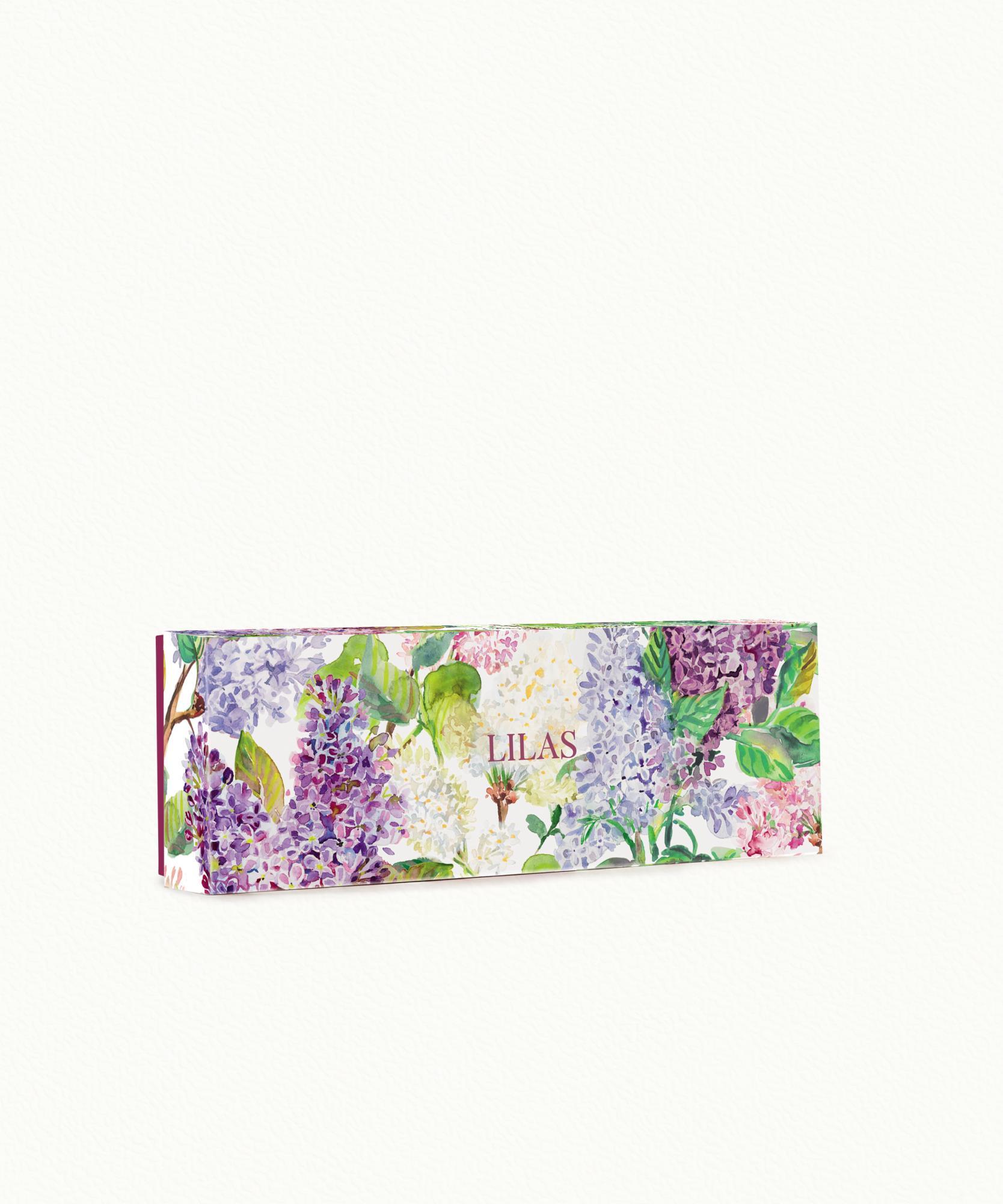 Coffret savons Lilas  3 minis savons parfumés - 3 x 75g