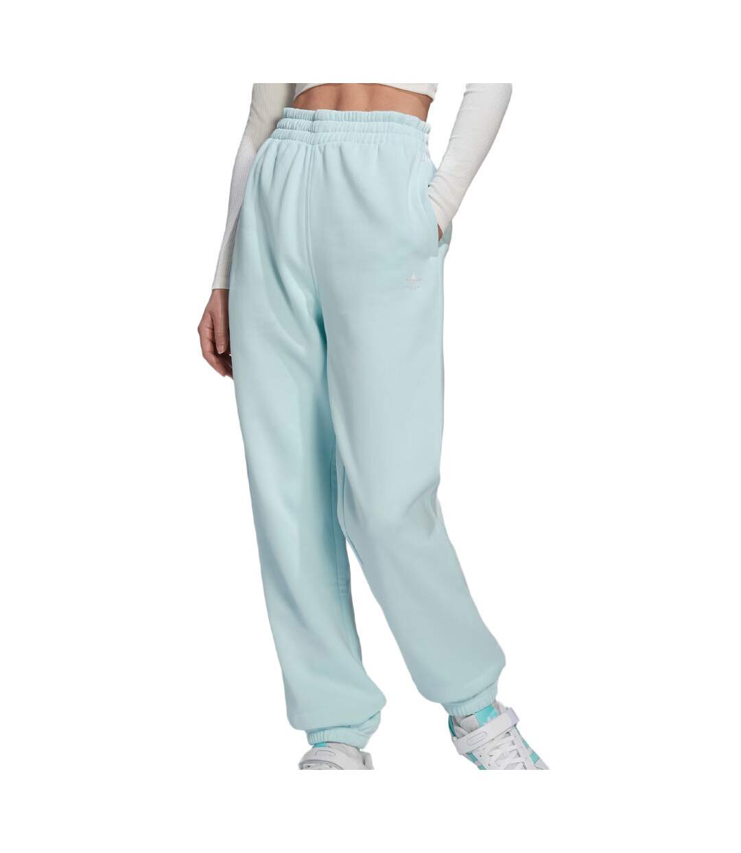 Jogging Bleu Clair Femme Adidas HJ7860