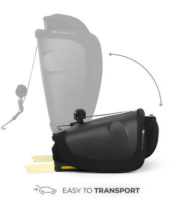 Kinderkraft FIX2GO i-Size Bilstol, Black