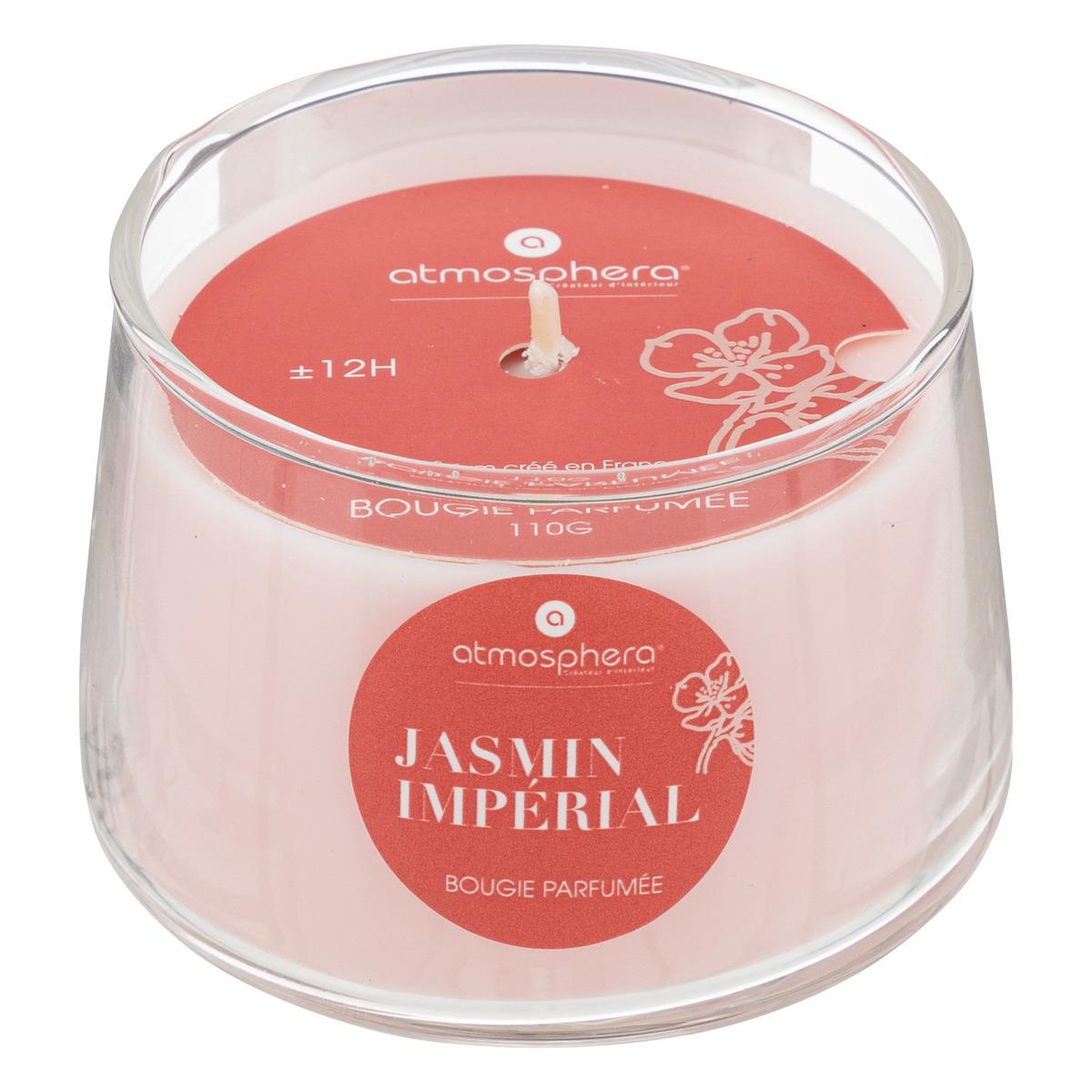 BOUGIE PARFUMEE VERRE IZOR JASMIN 110G