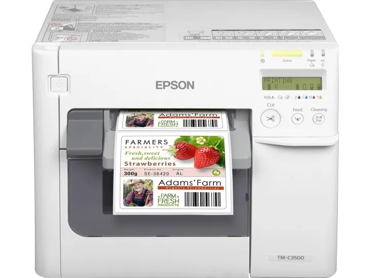Epson TM C3500 - Etiketprinter - stikledning medfølger ikke fra Epson