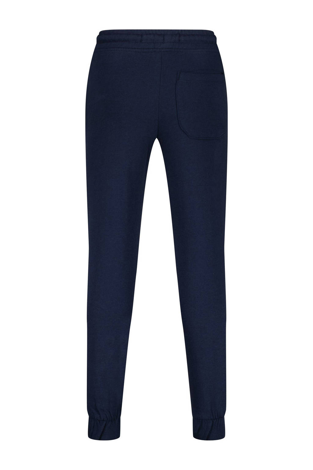 Vingino relaxed joggingbroek Santo met logo donkerblauw