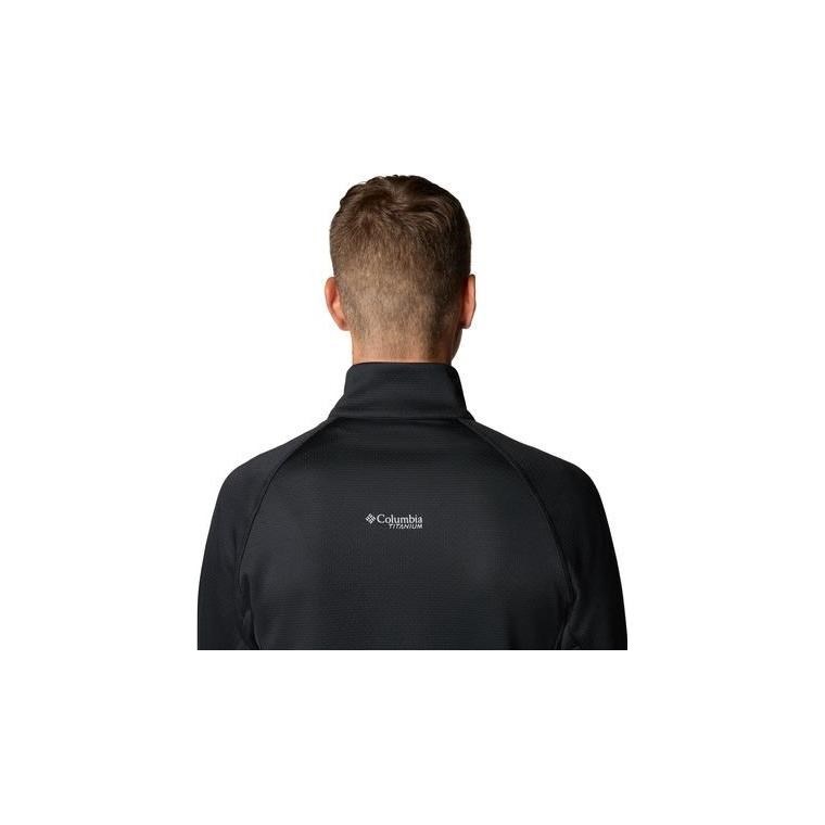 Columbia M Triple Canyon Grid Fleece FZ II Black