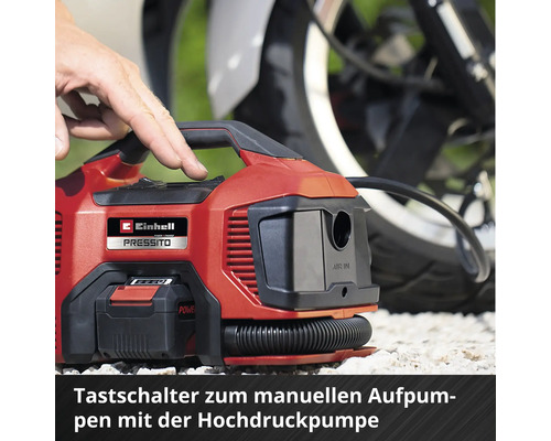 Einhell Power X-Change PRESSITO 18/21 accucompressor, zonder accu en lader